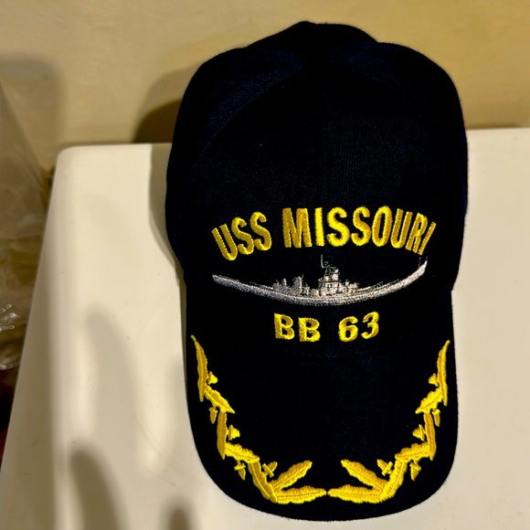 Unisex Adjustable Northstar Ballcaps USS Missouri BB 63 Embroidered Patch Hat - Picture 6 of 7